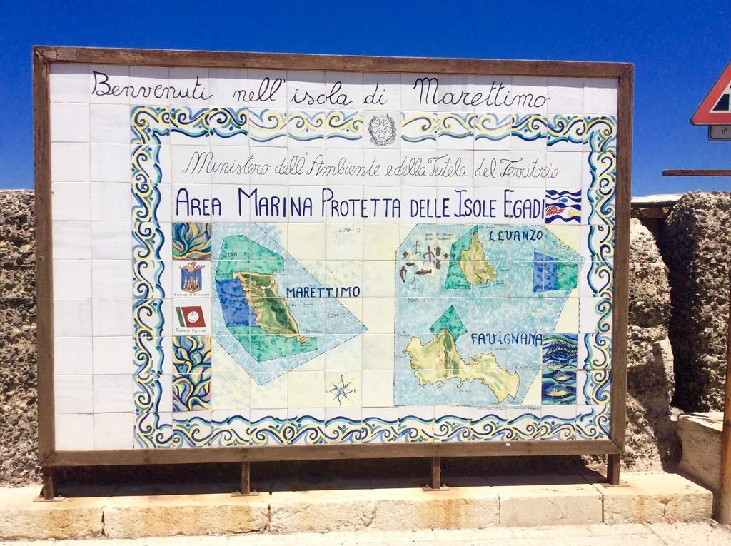 Apartamento Dimora Tipica Vista Mare Marettimo Exterior foto